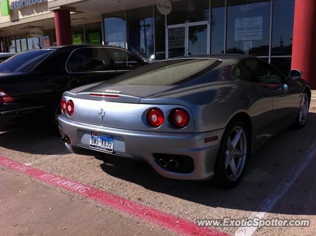 Ferrari 360 Modena spotted in Dallas, Texas