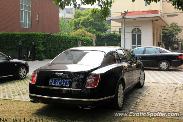 Bentley Mulsanne spotted in Shanghai, China