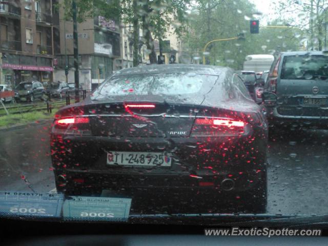Aston Martin Rapide spotted in Milano, Italy