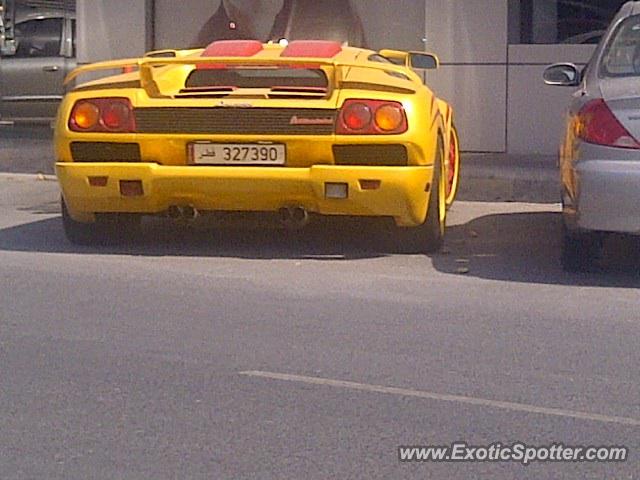 Lamborghini Diablo spotted in Doha, Qatar
