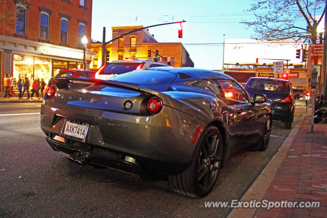 Lotus Evora spotted in Red Bank, New Jersey