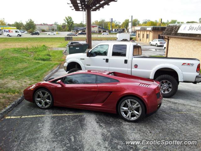 Lamborghini Gallardo spotted in Moline, Illinois