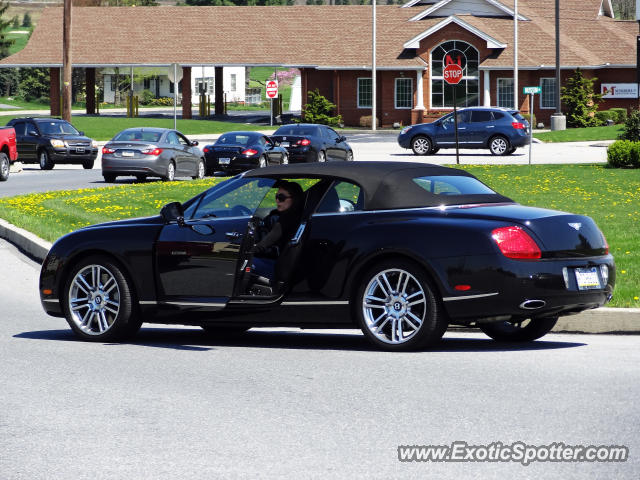 Bentley Continental spotted in Hershey, Pennsylvania
