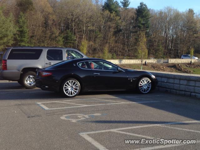 Maserati GranTurismo spotted in Sandy hook, Connecticut