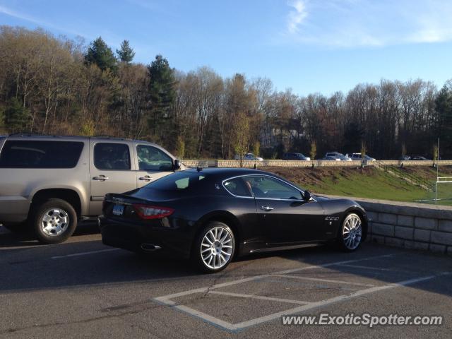 Maserati GranTurismo spotted in Sandy hook, Connecticut