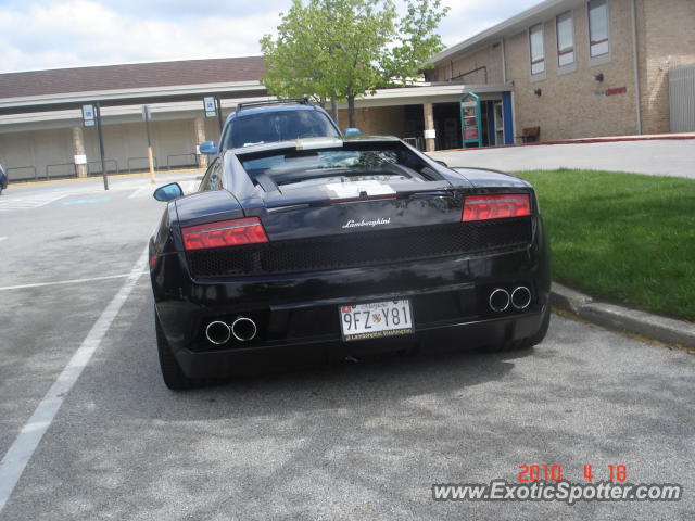 Lamborghini Gallardo spotted in Columbia, Maryland