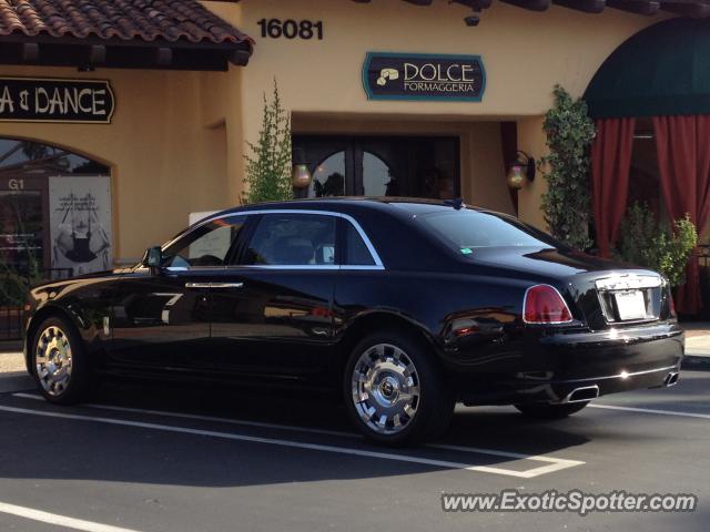Rolls Royce Ghost spotted in Rancho Santa Fe, California
