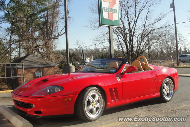 Ferrari 550 spotted in Mclean, Virginia