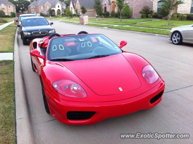 Ferrari 360 Modena spotted in Dallas, Texas