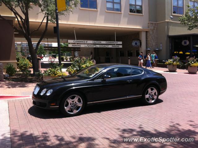 Bentley Continental spotted in Dallas, Texas