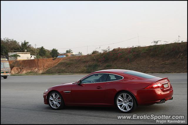 Jaguar XKR spotted in Bangalore, India