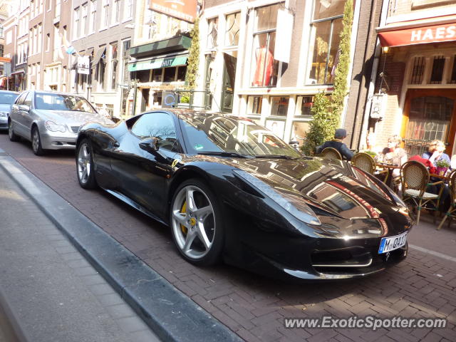 Ferrari 458 Italia spotted in Amsterdam, Netherlands