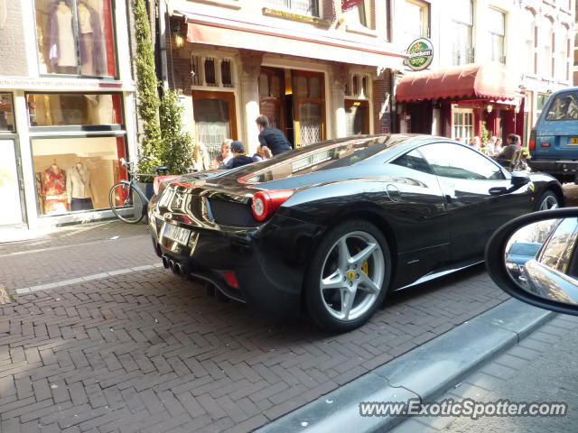 Ferrari 458 Italia spotted in Amsterdam, Netherlands