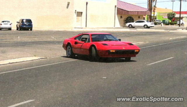 Ferrari 308 spotted in Tucson, Arizona