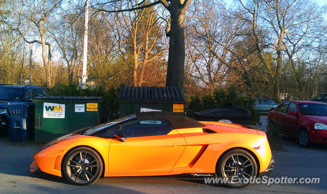 Lamborghini Gallardo spotted in London, Ontario, Canada