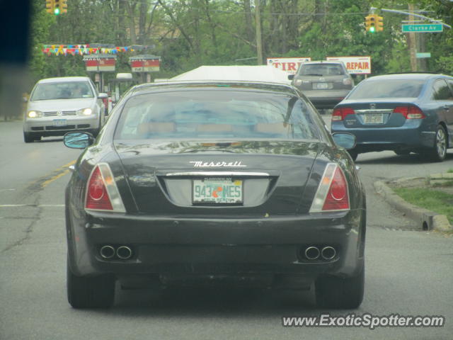 Maserati Quattroporte spotted in Staten Island, New York