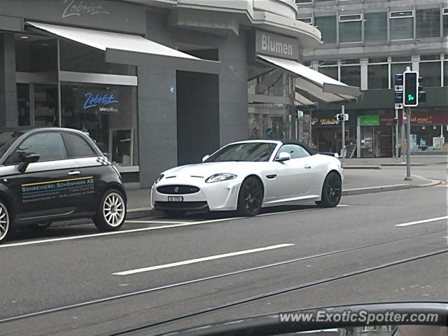 Jaguar XKR-S spotted in Zürich, Switzerland