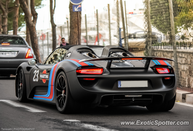 Porsche 918 Spyder spotted in Monaco, Monaco