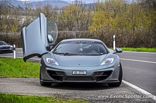 Mclaren MP4-12C spotted in Nuerburg, Germany