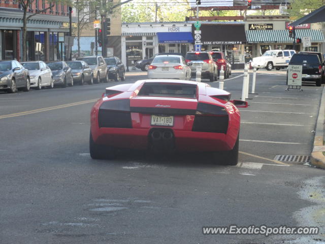 Lamborghini Murcielago spotted in Red Bank, New Jersey