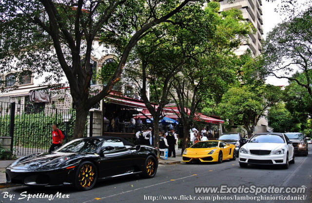 Ferrari F430 spotted in Mexico City, Mexico