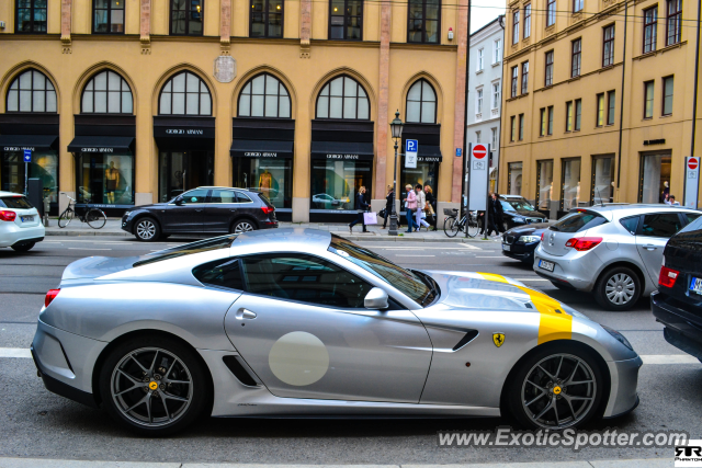 Ferrari 599GTO spotted in Munich, Germany