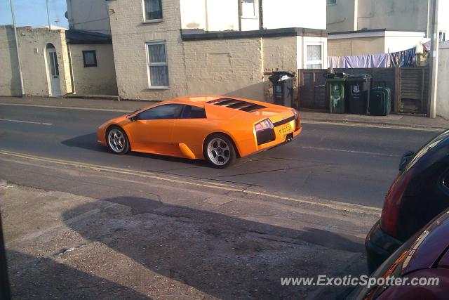 Lamborghini Murcielago spotted in Great Yarmouth, United Kingdom