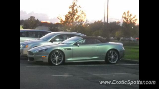 Aston Martin DBS spotted in Fishkill, New York