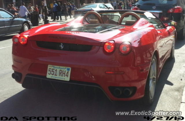 Ferrari F430 spotted in Boston, Massachusetts