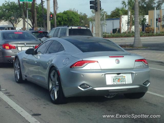 Fisker Karma spotted in Fort Lauderdale, Florida