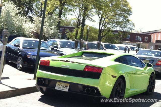 Lamborghini Gallardo spotted in Ridgewood, New Jersey