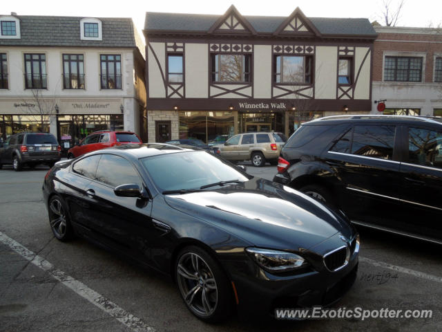 BMW M6 spotted in Winnetka, Illinois
