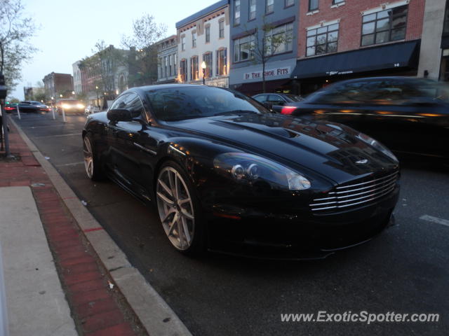 Aston Martin DBS spotted in Red Bank, New Jersey