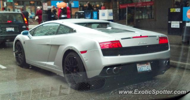Lamborghini Gallardo spotted in Seattle, Washington