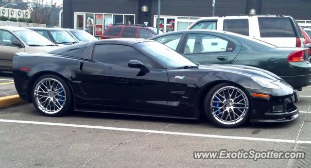 Chevrolet Corvette ZR1 spotted in Seattle, Washington