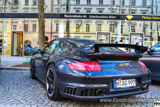 Porsche 911 GT2 spotted in Munich, Germany