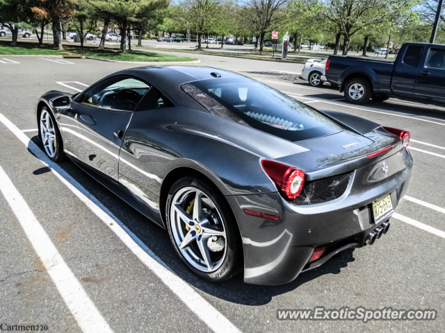 Ferrari 458 Italia spotted in Paramus, New Jersey