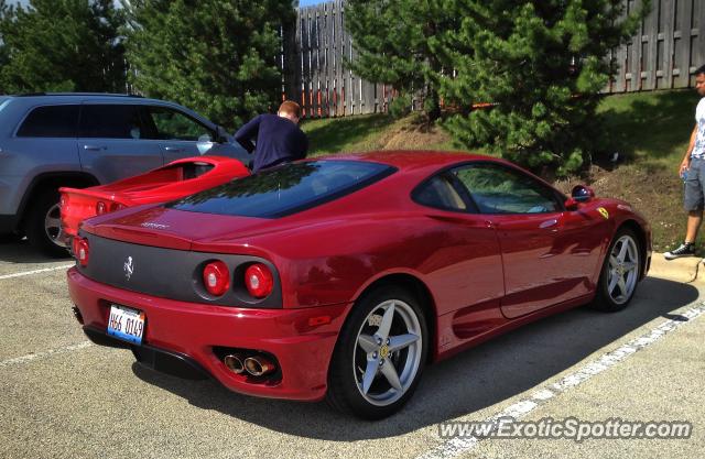 Ferrari 360 Modena spotted in Bolingrook, Illinois