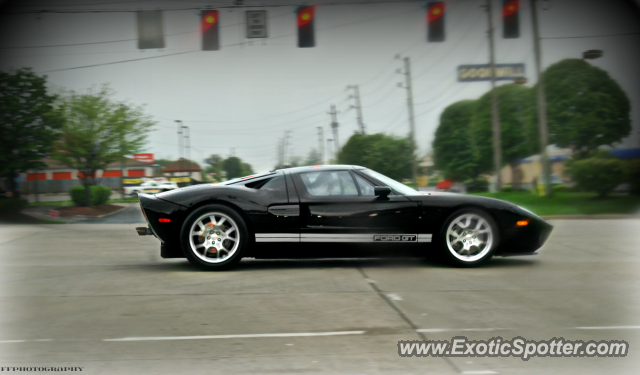 Ford GT spotted in Fishers, Indiana