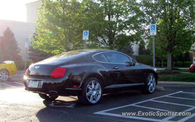 Bentley Continental spotted in Columbus, Ohio