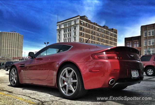 Aston Martin Vantage spotted in Milwaukee, Wisconsin