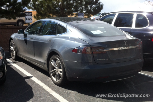 Tesla Model S spotted in Colorado springs, Colorado