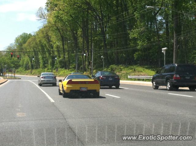 Acura NSX spotted in Silver Spring, Maryland