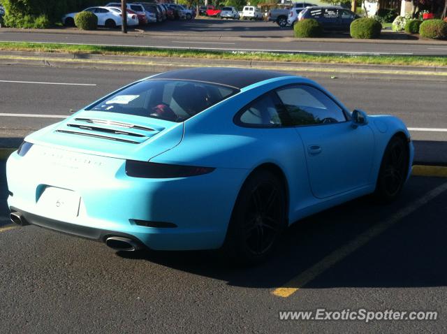 Porsche 911 spotted in Eugene, Oregon