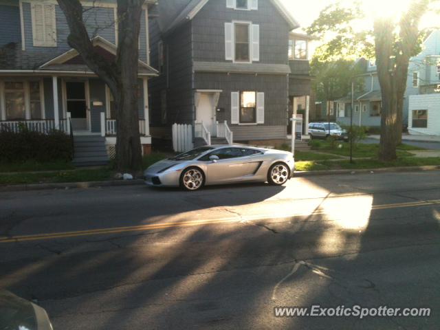 Lamborghini Gallardo spotted in Rochester, New York