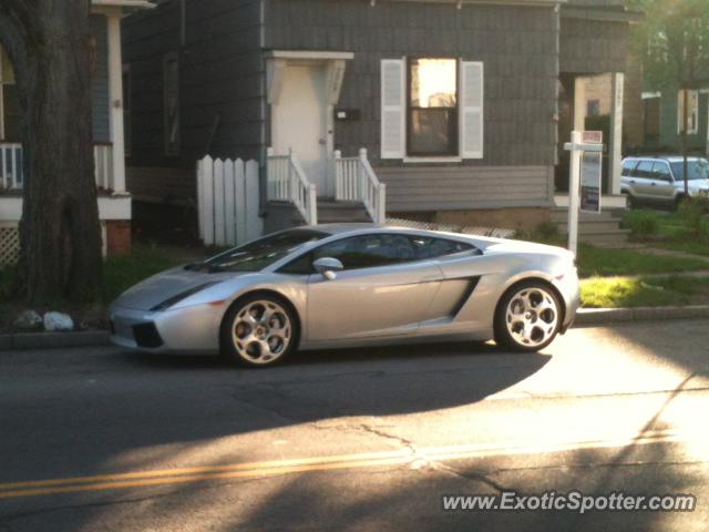 Lamborghini Gallardo spotted in Rochester, New York