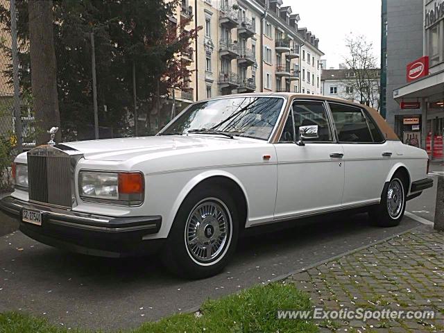 Rolls Royce Silver Spur spotted in Zurigo, Switzerland