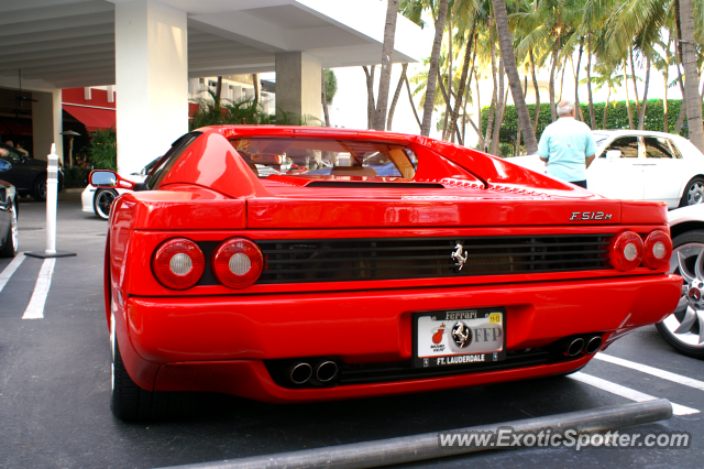 Ferrari Testarossa spotted in Miami, Florida