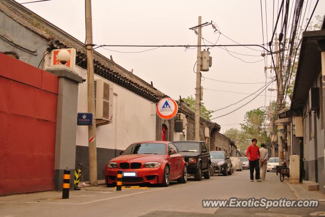 BMW 1M spotted in Beijing, China