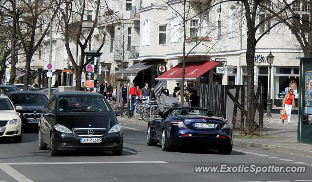 Mercedes SLR spotted in Berlin, Germany